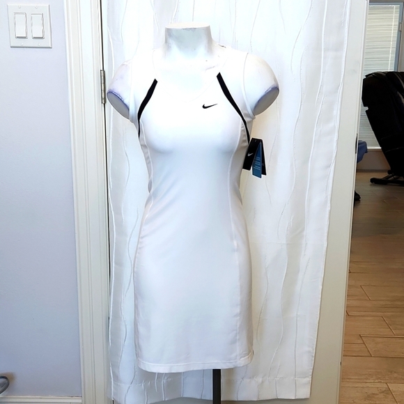 Nike Dresses & Skirts - NWT Nike Dri-Fit White Tennis Dress